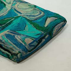 Multi Colour Crepe Digital Printed Fabric