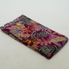 Multi Colour Crepe Digital Printed Fabric