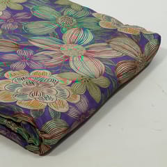 Multi Colour Crepe Digital Printed Fabric