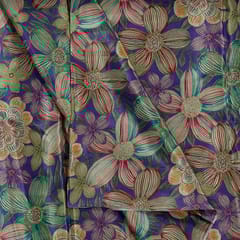 Multi Colour Crepe Digital Printed Fabric