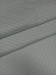 Light Mint Yarn Dyed Cotton Check Fabric