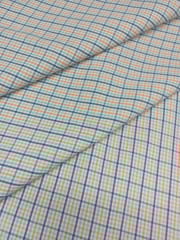Multi Colour Plaid Check Yarn Dyed Cotton Fabric
