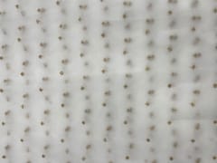 Gold Dyeable Butti Embroidered Net Fabric