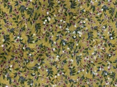 Yellow Colour Floral Flat Sequence Chiffon Fabric