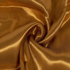 Copper Colour Mettalic Jacquard Drill Fabric