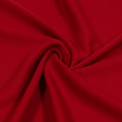 Red Colour Pashmina Fabric