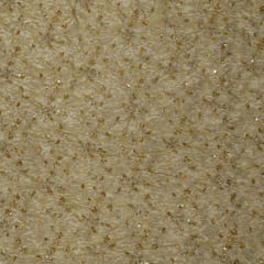 Dyeable Tissue Upada Embroidered Fabric