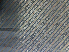 Grey Stripes Semi Brocade Fabric