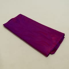 Purple and Red Colour Two Tone Pure Silk Fabric
