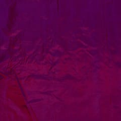 Purple and Red Colour Two Tone Pure Silk Fabric