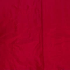 Rani and Red Colour Two Tone Pure Silk Fabric