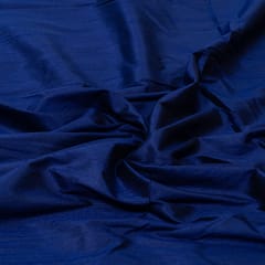 Blue Colour Dupion Silk Fabric
