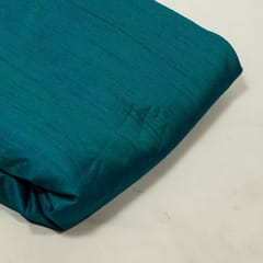 Rama Green Colour Dupion Silk Fabric