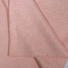 Peach Colour Tweed Fabric
