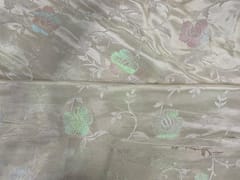 MultiColour Floral Tissue Jacquard Fabric