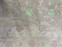 MultiColour Floral Tissue Jacquard Fabric