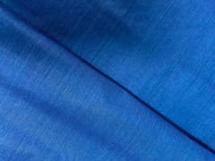Blue Plain Plain Matka Silk Fabric