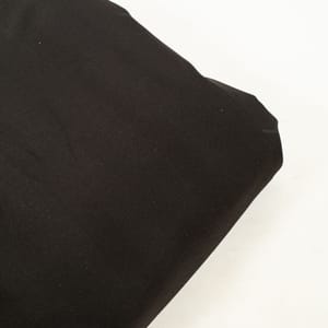 Black Colour Banana Crepe Fabric