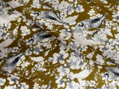 MultiColour Floral Printed Satin Fabric