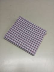 Red Colour Yarn Dyed Cotton Check Fabric