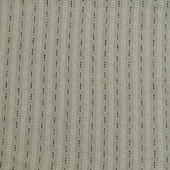 Off White Colour Dyeable Cotton Chikan Embroidered Fabric