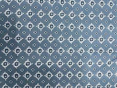 Grey Abstract Cotton Cambric Fabric