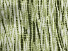 Light Green Stripes Shibori Cotton Fabric