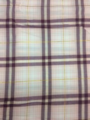 Lurex Check Yarn Dyed Cotton Fabric