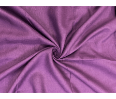 Purple Plain Pure Linen Fabric - 60 Lea