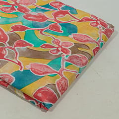 Multi Colour Cotton Cambric Printed Fabric