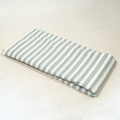 Green Colour Yarn Dyed Dobby Stripes