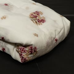 Move Colour Chanderi Embroidered Fabric