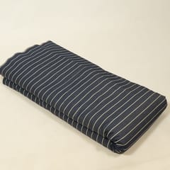 Blue Colour Denim Stripes Fabric
