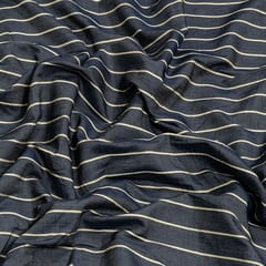 Blue Colour Denim Stripes Fabric