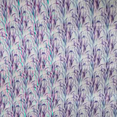 Multi Colour Muslin Digital Printed Fabric