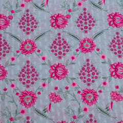 Move Colour Cotton Orbit Booti Floral Digital Printed Fabric