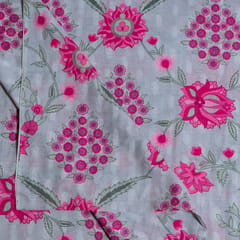Move Colour Cotton Orbit Booti Floral Digital Printed Fabric