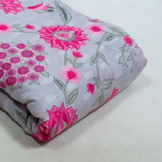 Move Colour Cotton Orbit Booti Floral Digital Printed Fabric