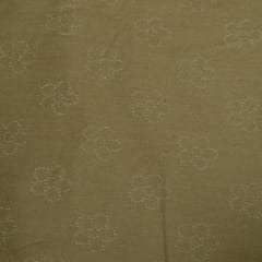 Khakhi Colour Self Denim Fabric