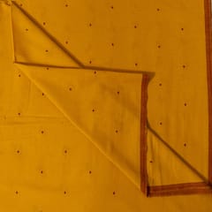 Yellow Colour Cotton Dobby Jacquard Fabric