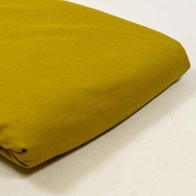 Green Colour Rayon Slub Fabric