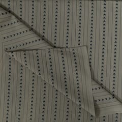 Grey Colour Cotton Dobby Jacquard Fabric
