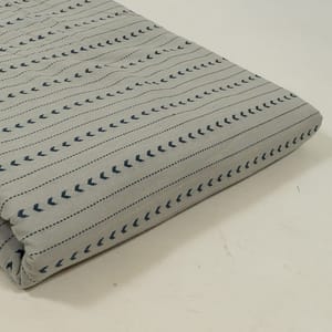 Grey Colour Cotton Dobby Jacquard Fabric