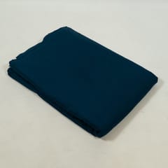 Navy Blue Colour Rayon Slub Fabric