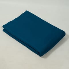 Teal Blue Colour Rayon Slub Fabric