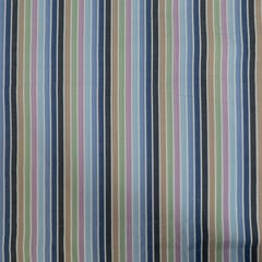 Blue Colour Seersucker Stripes Fabric