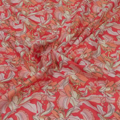 Gajree Colour Lawn Cotton Digital Printed Fabric