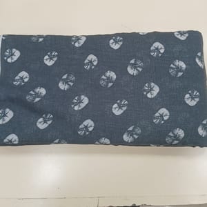 Poly Linen Printed fabric