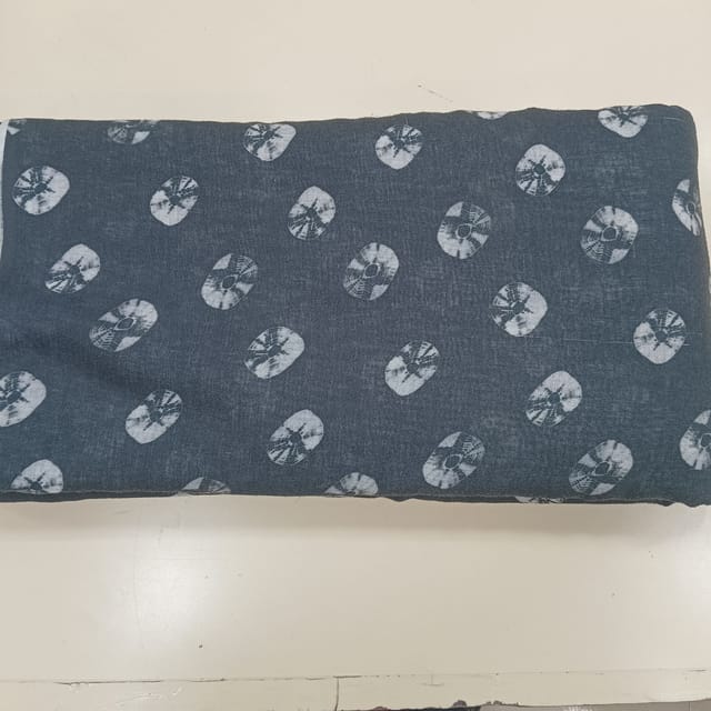 Poly Linen Printed fabric