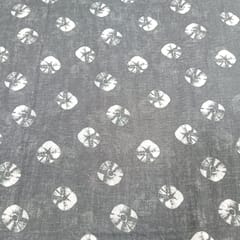 Poly Linen Printed fabric